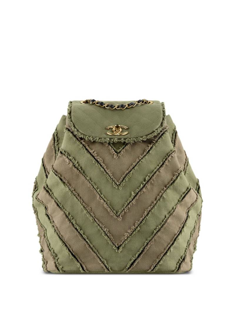 CHANEL Pre-Owned 2017 Cruise Coco backpack - Green von CHANEL Pre-Owned