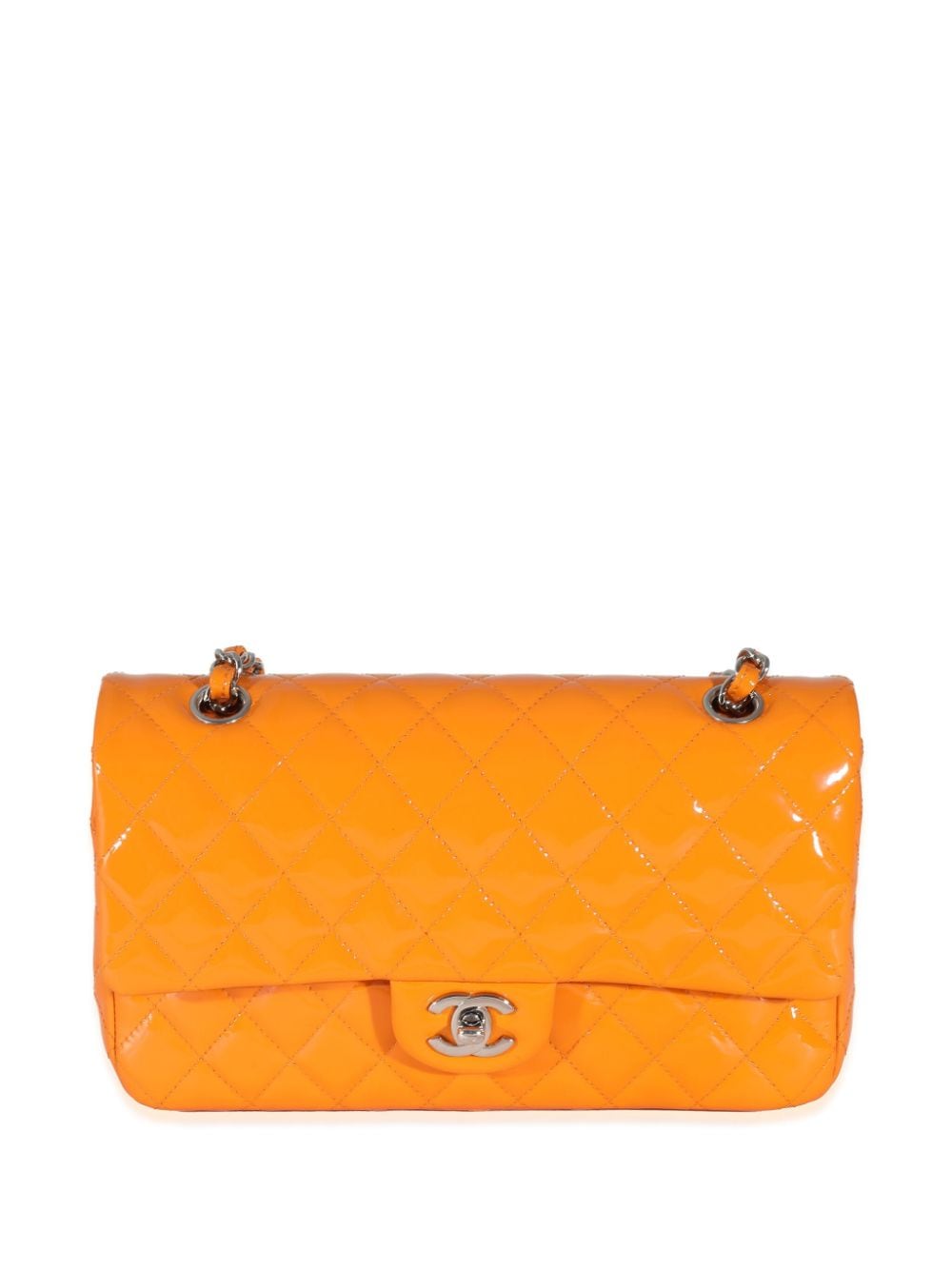 CHANEL Pre-Owned medium Classic Double Flap bag - Orange von CHANEL Pre-Owned