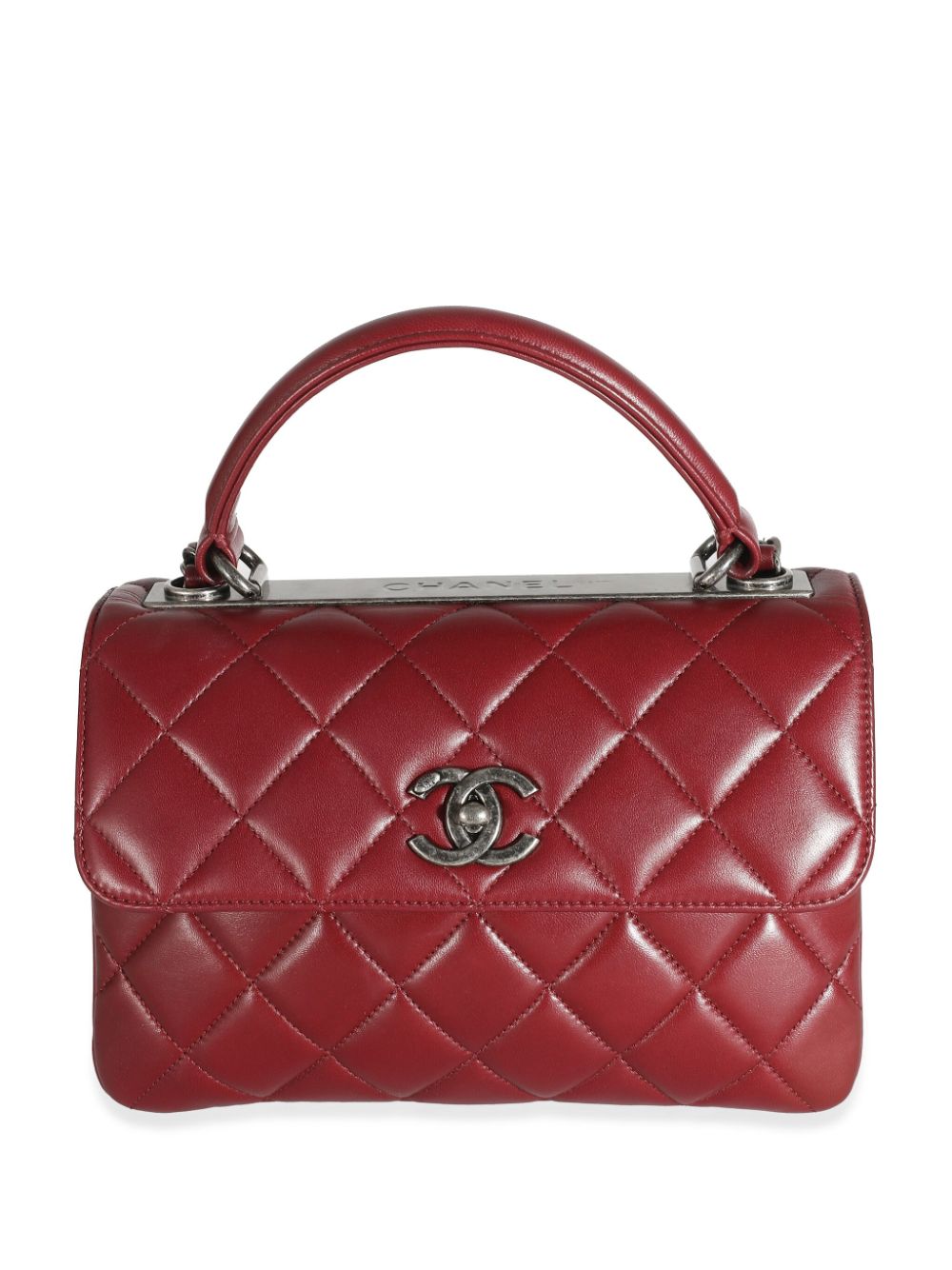 CHANEL Pre-Owned small Trendy CC Flap bag - Red von CHANEL Pre-Owned