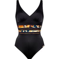 CHARMLINE Damen Badeanzug Desert Sunset schwarz | 40E von CHARMLINE