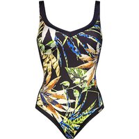 CHARMLINE Damen Badeanzug Midnight Sounds Ethno Jungle bunt | 40B von CHARMLINE