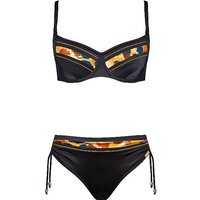 CHARMLINE Damen Bikini Desert Sunset schwarz | 38E von CHARMLINE