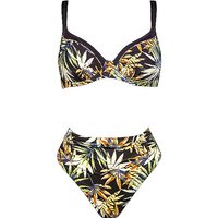 CHARMLINE Damen Bikini Midnight Sounds Ethno Jungle bunt | 38C von CHARMLINE