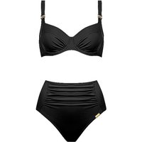 CHARMLINE Damen Bikini Uni schwarz | 44C von CHARMLINE