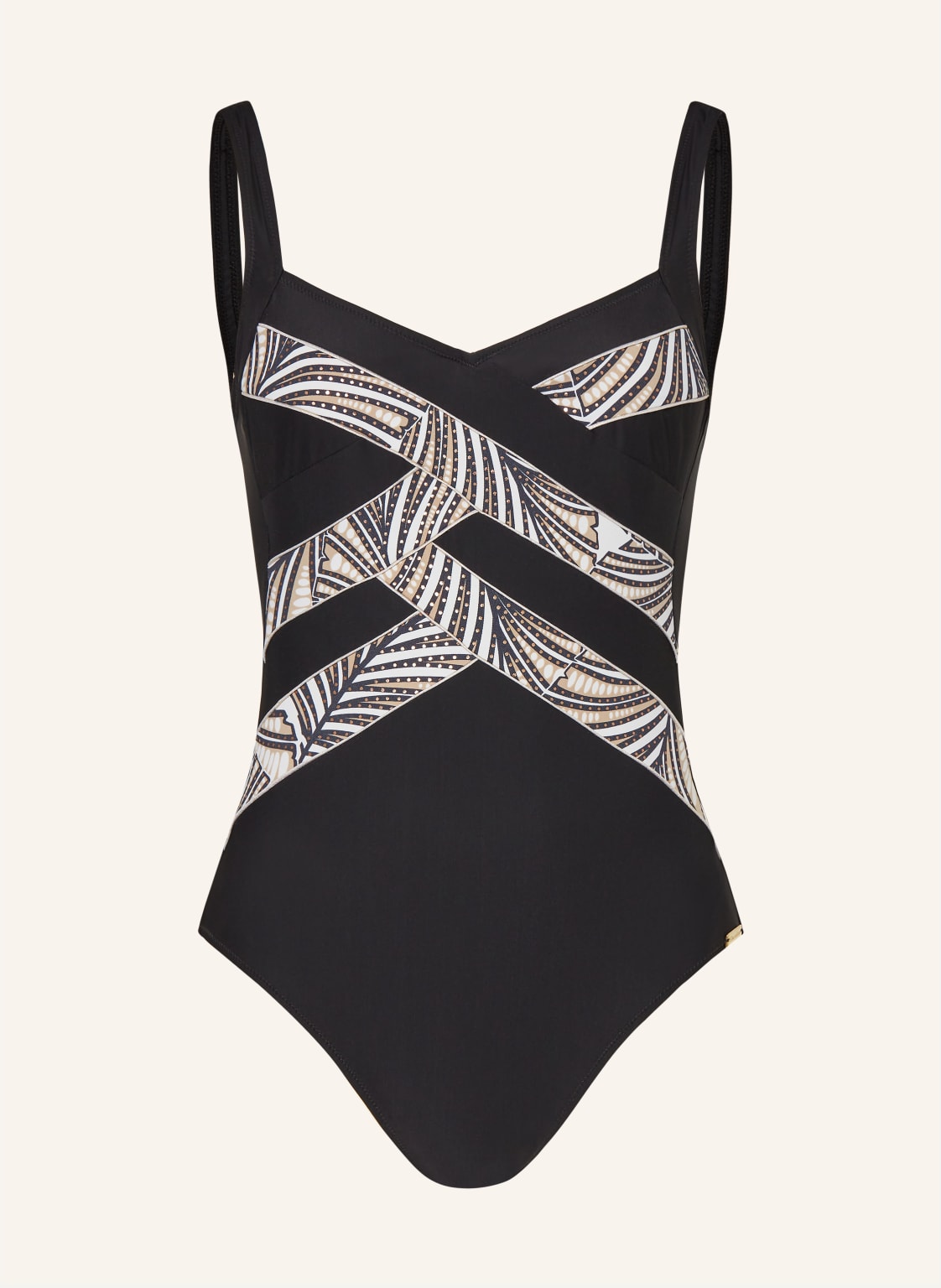 Charmline Shape-Badeanzug Golden Reflection schwarz Charmline Shape-Badeanzug Golden Reflection schwarz von CHARMLINE