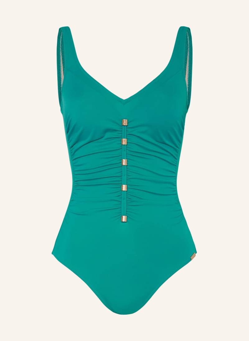 Charmline Shape-Badeanzug Uni blau von CHARMLINE