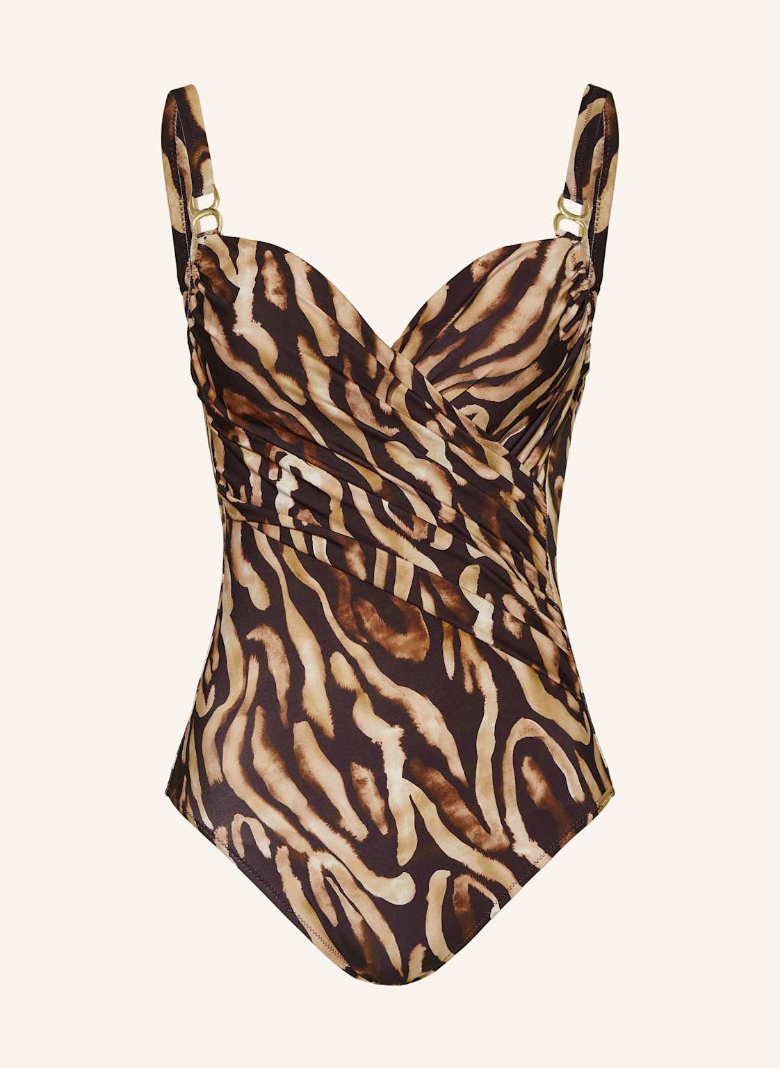 Charmline Shape-Badeanzug Wild Noblesse braun von CHARMLINE