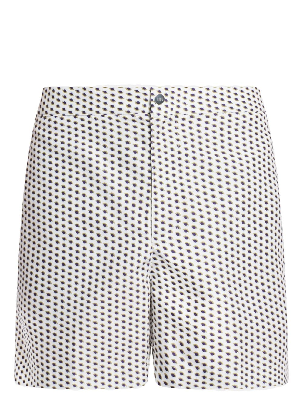 CHÉ abstract pattern swim shorts - White von CHÉ