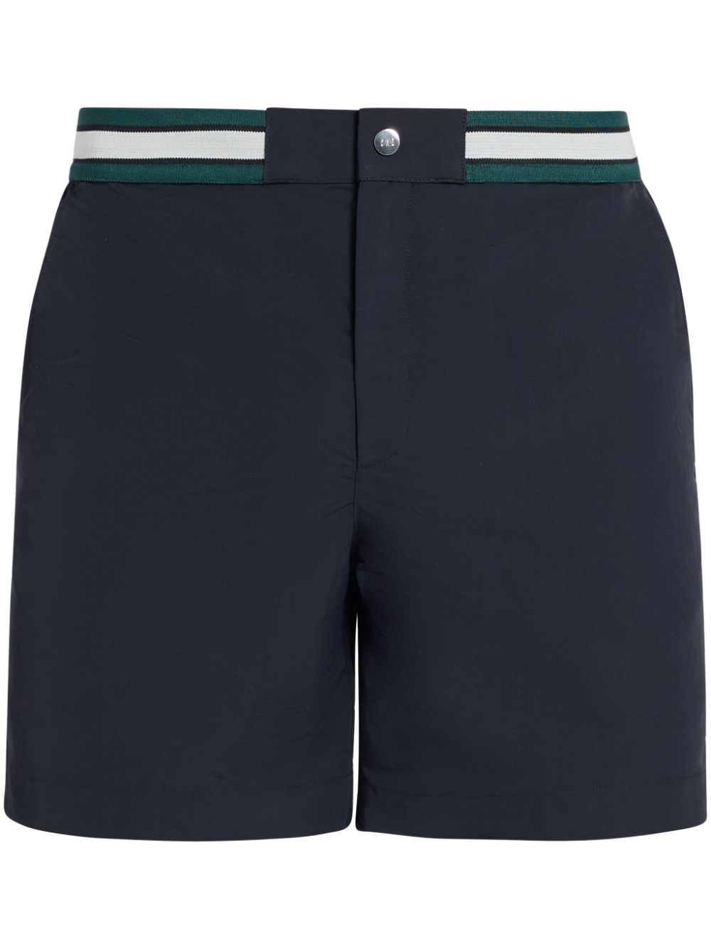 CHÉ striped-waistband deck shorts - Black von CHÉ