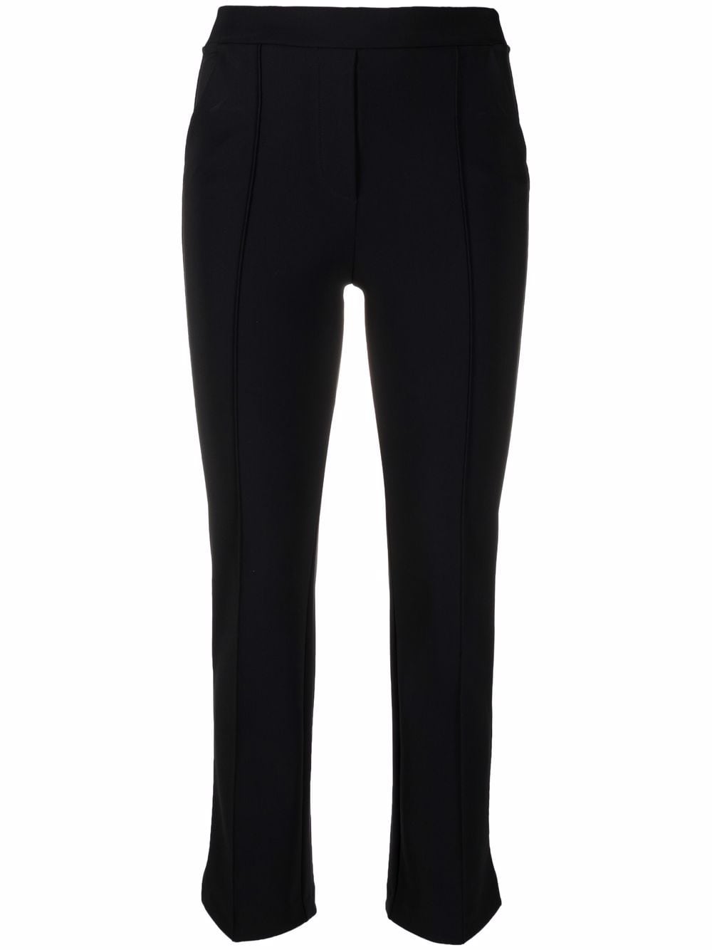 CHIARA BONI La Petite Robe cropped straight-leg trousers - Black von CHIARA BONI La Petite Robe