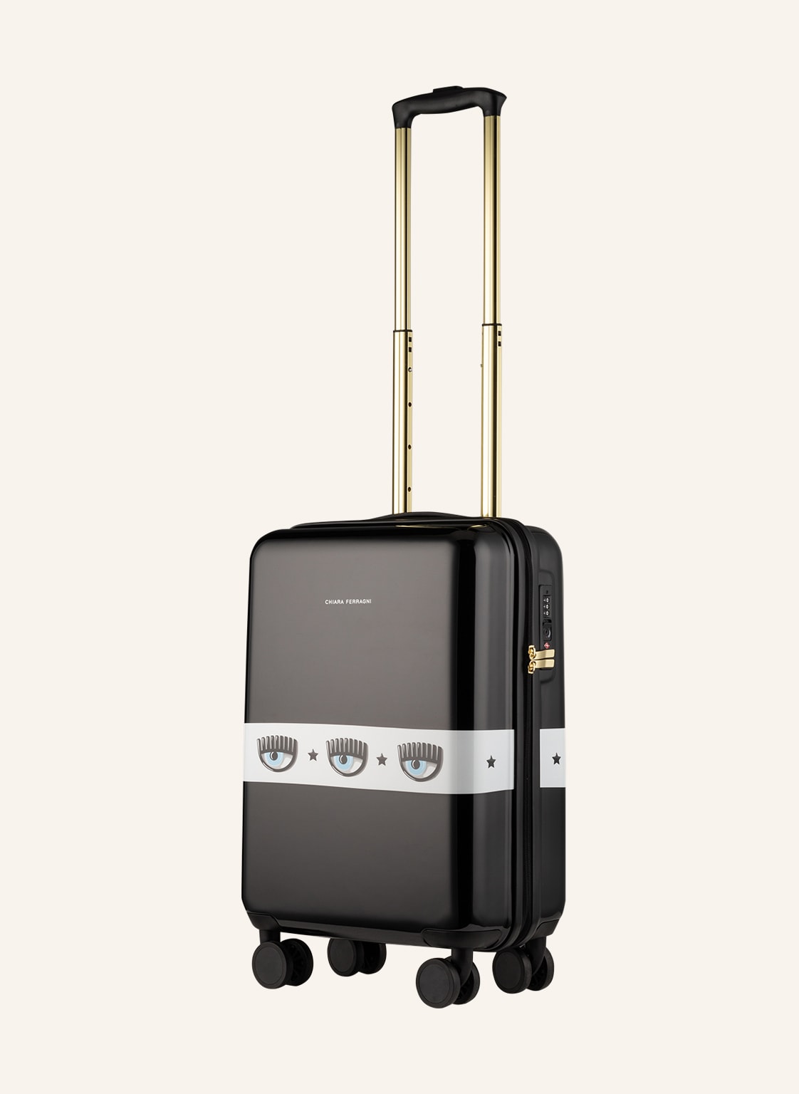 Chiara Ferragni Trolley schwarz von CHIARA FERRAGNI