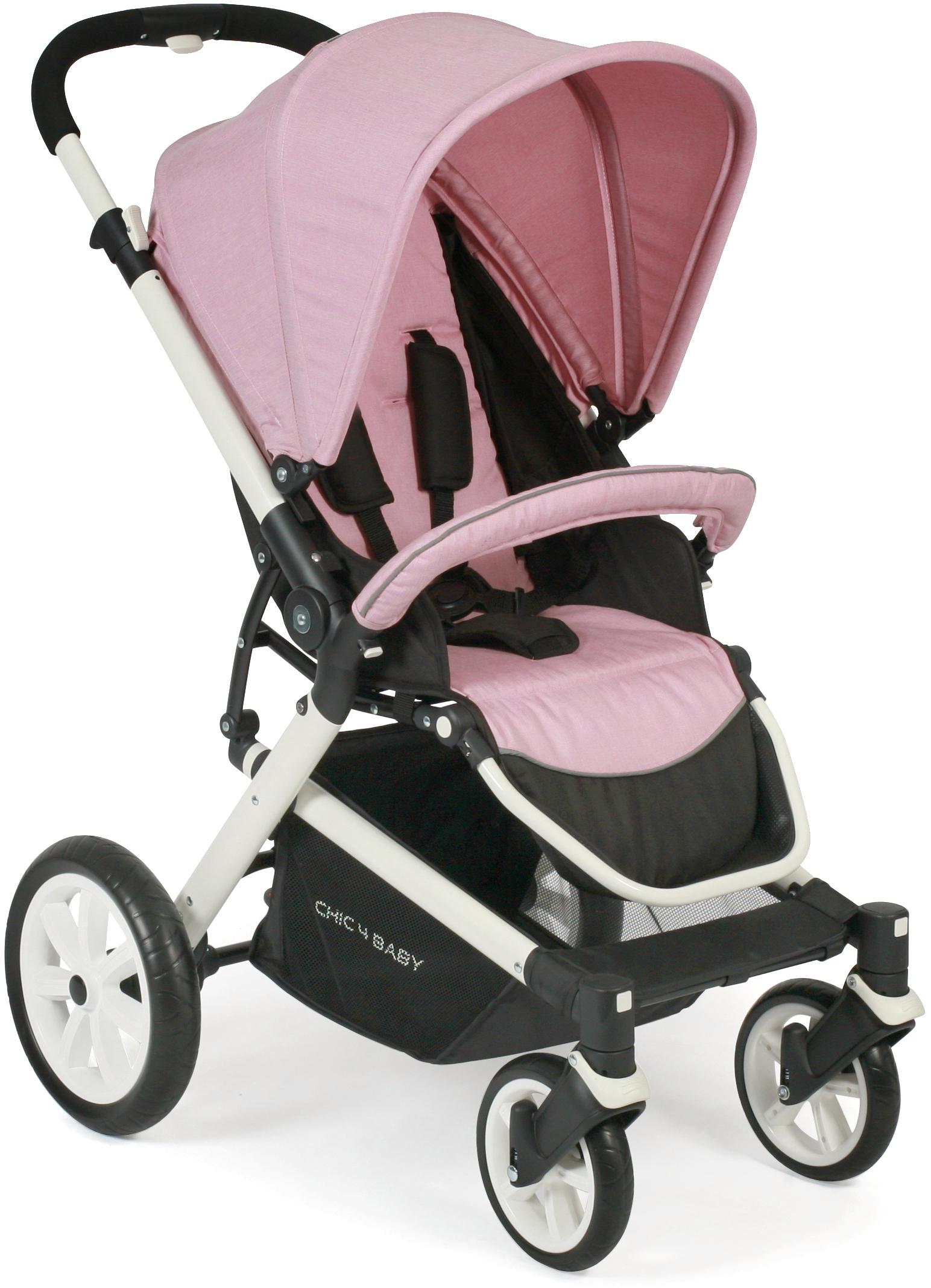 CHIC4BABY Sport-Kinderwagen »Boomer, rosa« von CHIC4BABY