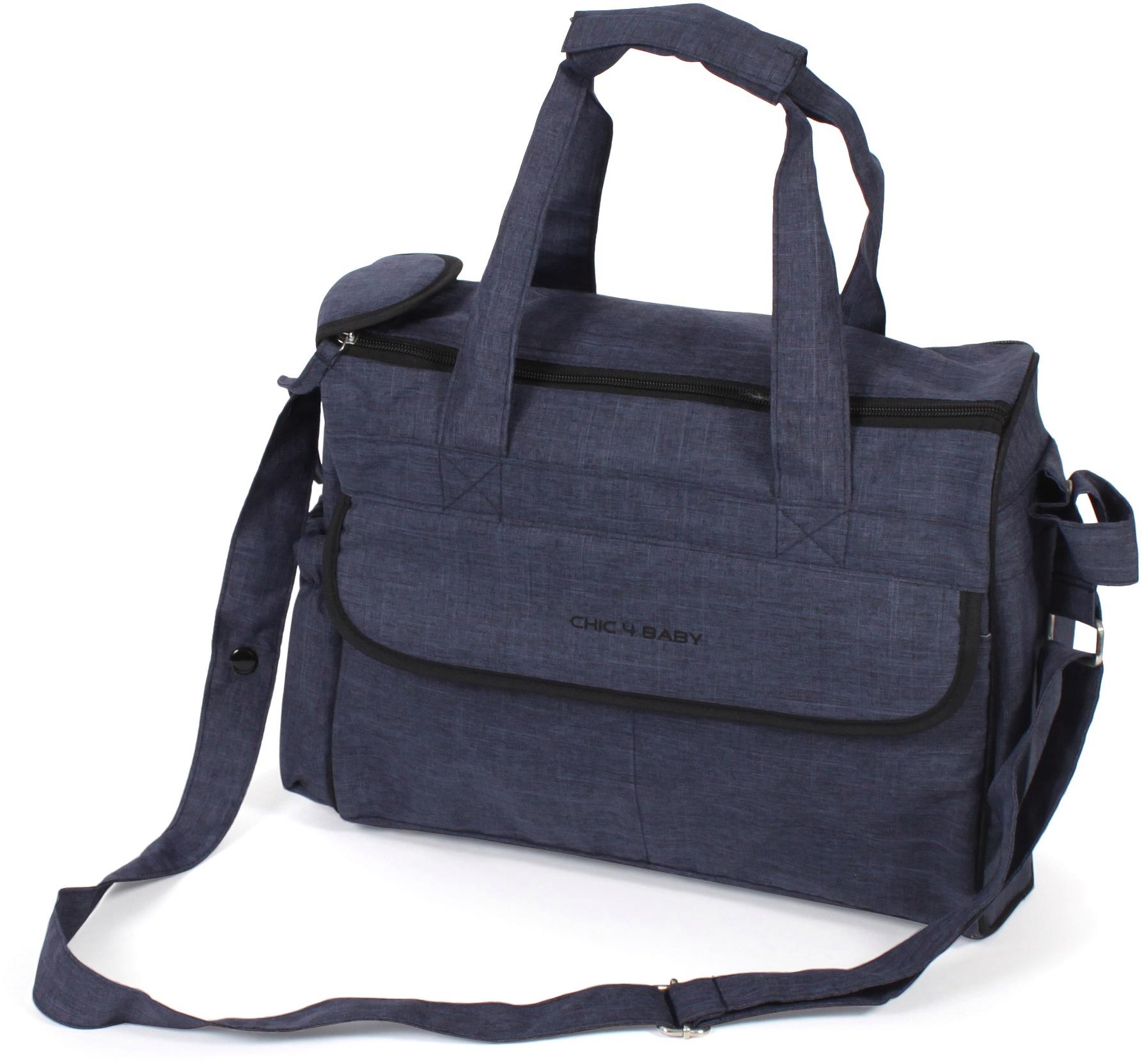 CHIC4BABY Wickeltasche »Komfort, jeans navy« von CHIC4BABY