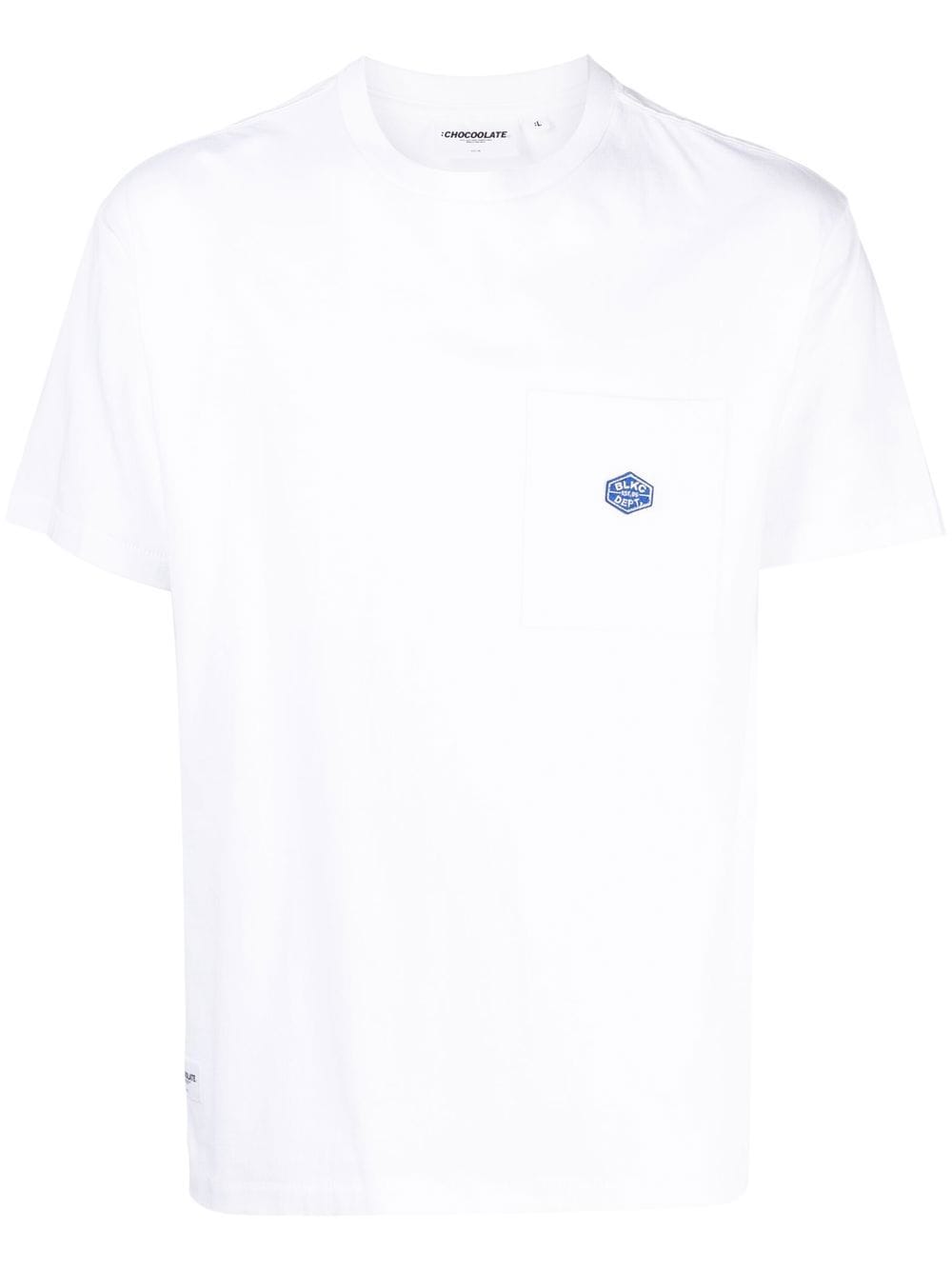 CHOCOOLATE graphic-print cotton T-shirt - White von CHOCOOLATE