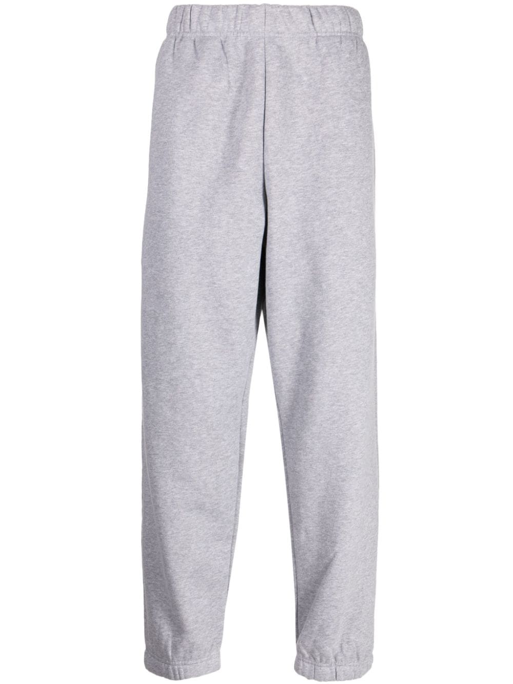 CHOCOOLATE logo-appliqué cotton blend track pants - Grey von CHOCOOLATE