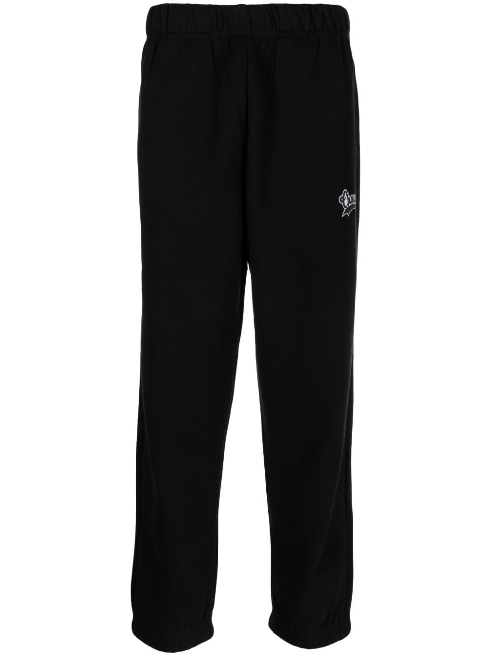 CHOCOOLATE logo-embroidered tapered track pants - Black von CHOCOOLATE