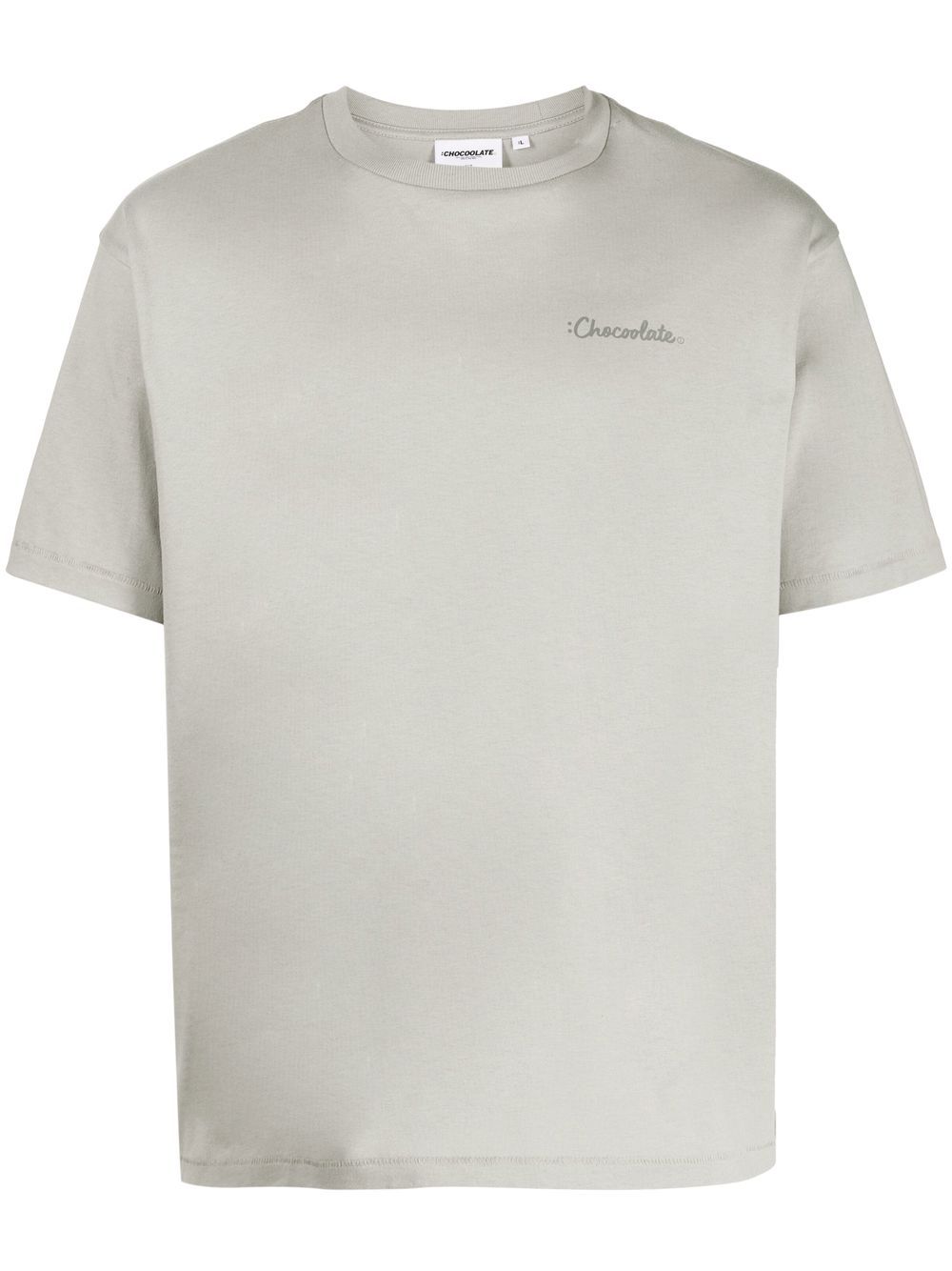 CHOCOOLATE logo-print T-shirt - Grey von CHOCOOLATE