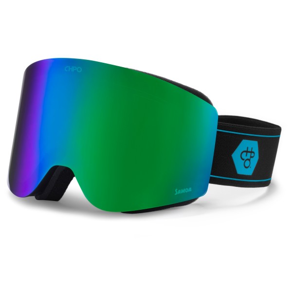 CHPO - Samoa Mirror Cat. 3 VLT 13% + Cat. 1 VLT 51% - Skibrille Gr L grau von CHPO