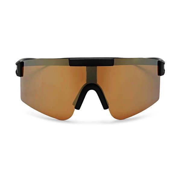 Luca Sonnenbrille Herren Schwarz 60mm von CHPO