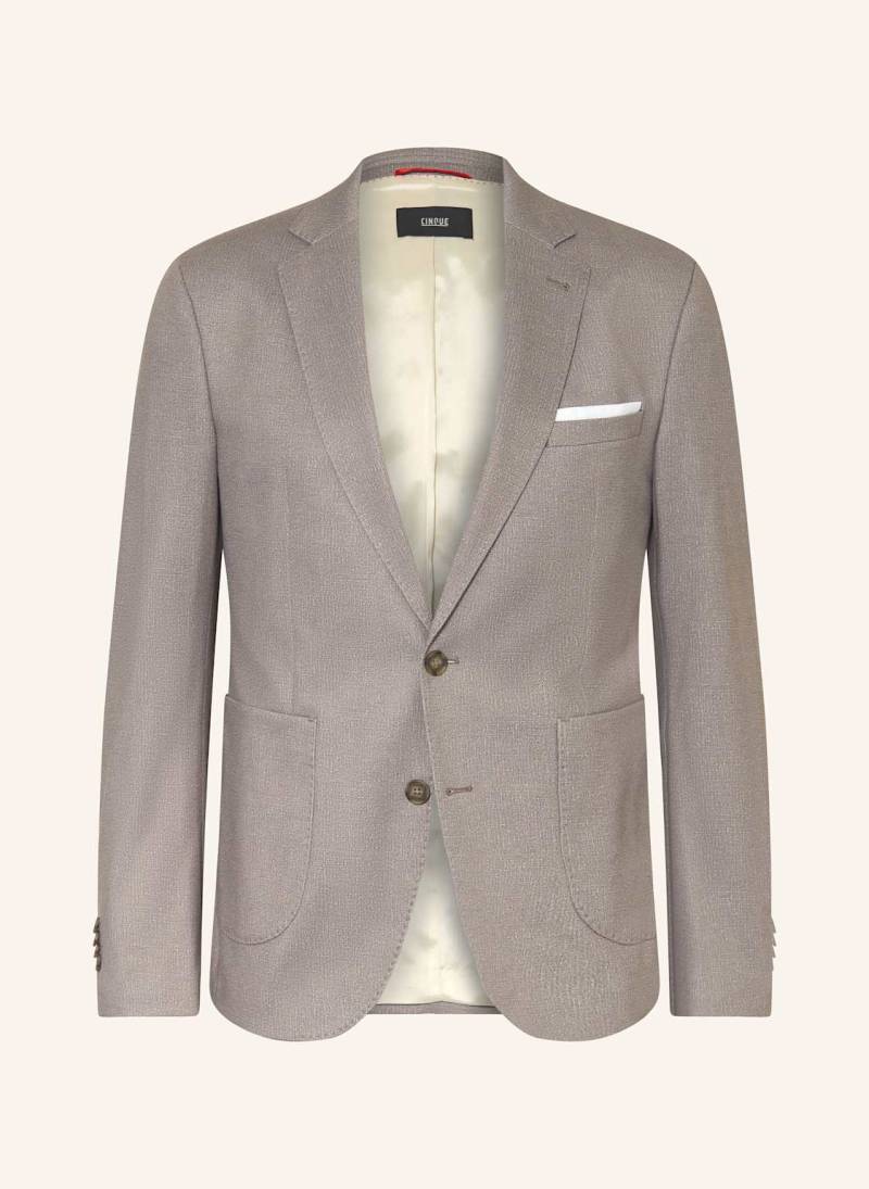 Cinque Anzugsakko Cidati Extra Slim Fit Aus Jersey braun von CINQUE