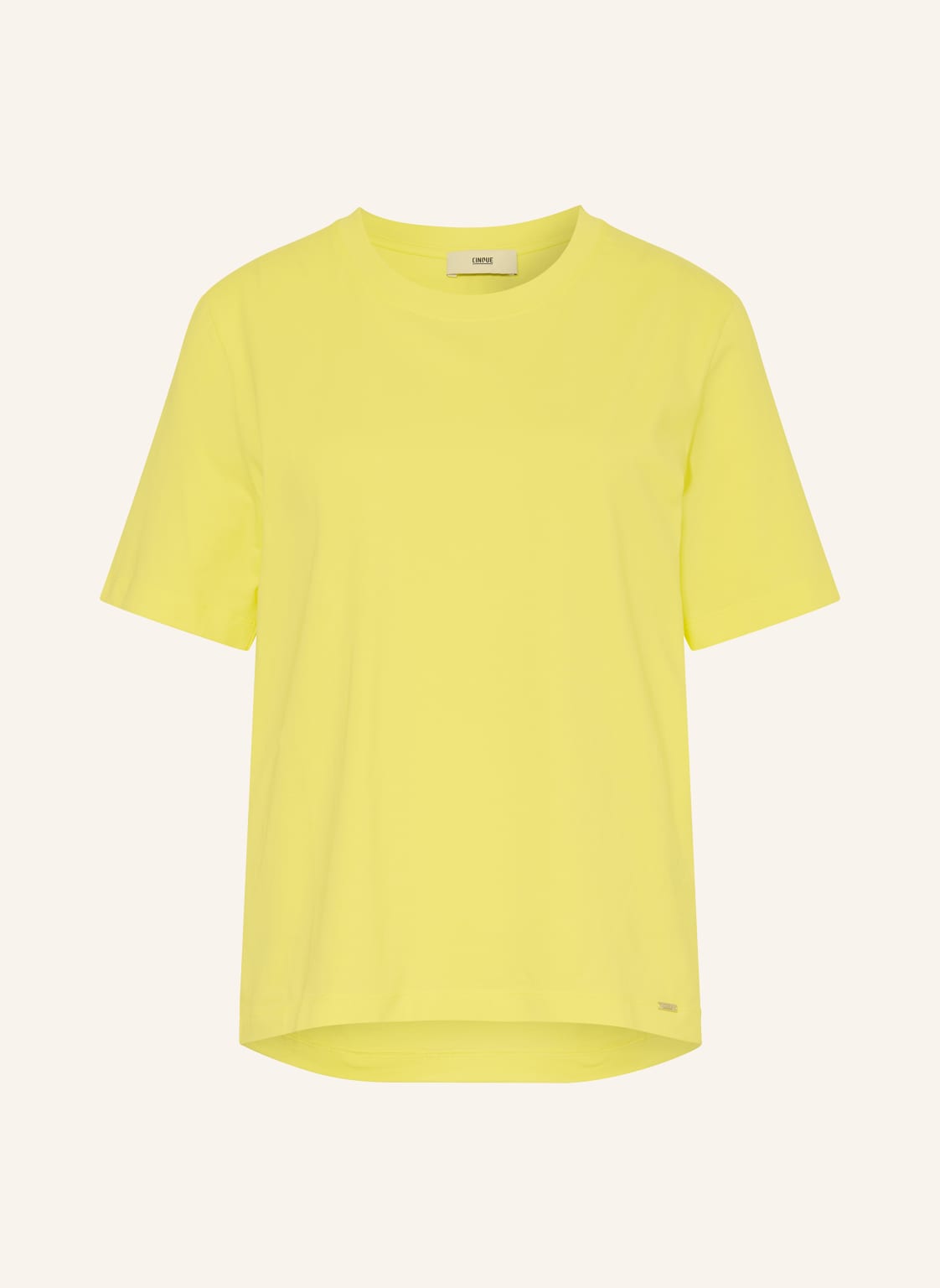 Cinque T-Shirt Citana gelb von CINQUE