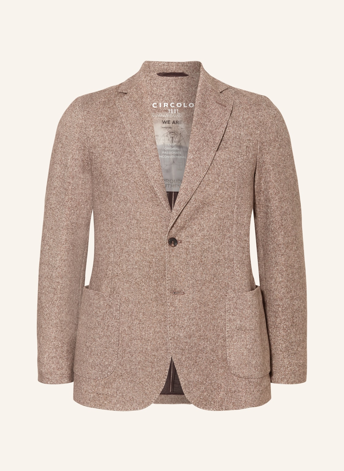 Circolo 1901 Jerseysakko Slim Fit braun Circolo 1901 Jerseysakko Slim Fit braun von CIRCOLO 1901