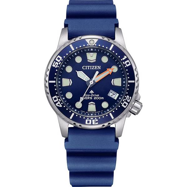 _CITIZEN Damen 36 Taucheruhr Promaster Diver, Eco-Drive Solar blau von CITIZEN