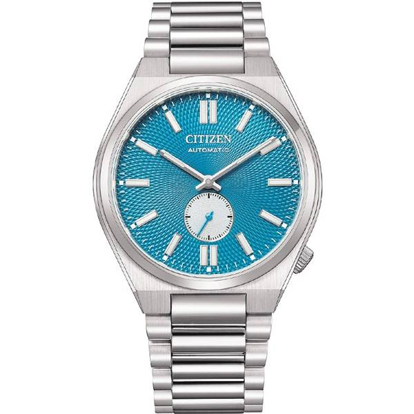 CITIZEN Tsuyosa, Small Second Automatik Uhr, dunkelblau von CITIZEN