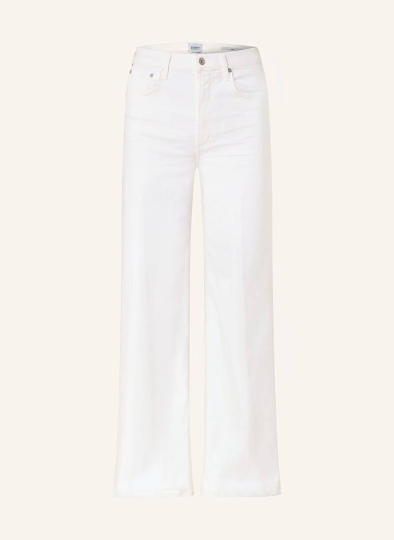 Citizens Of Humanity Wide Leg Jeans Lyra Long weiss von CITIZENS of HUMANITY