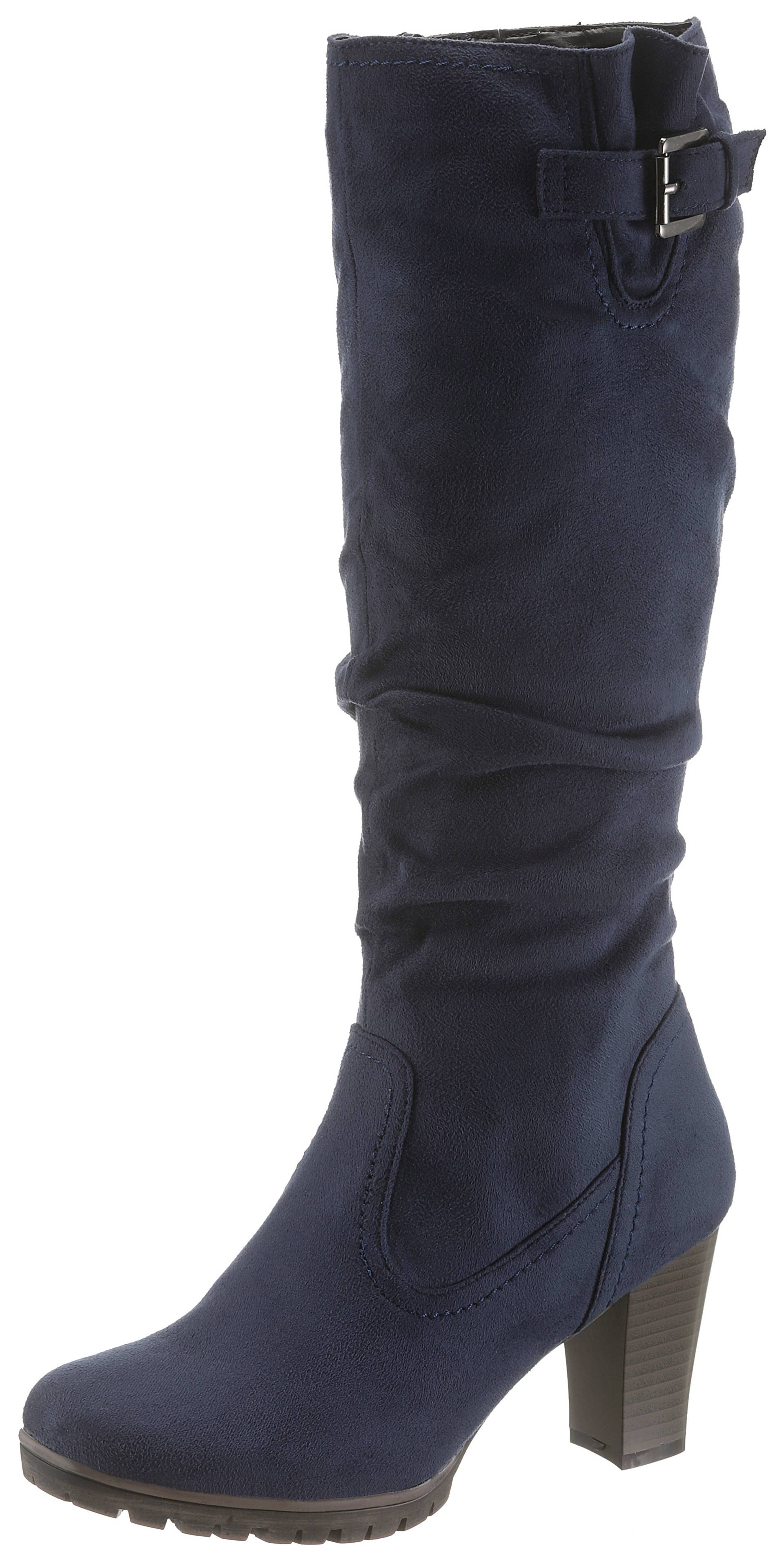 CITY WALK Stiefel, mit Raffungen am slouchy Schaft von CITY WALK