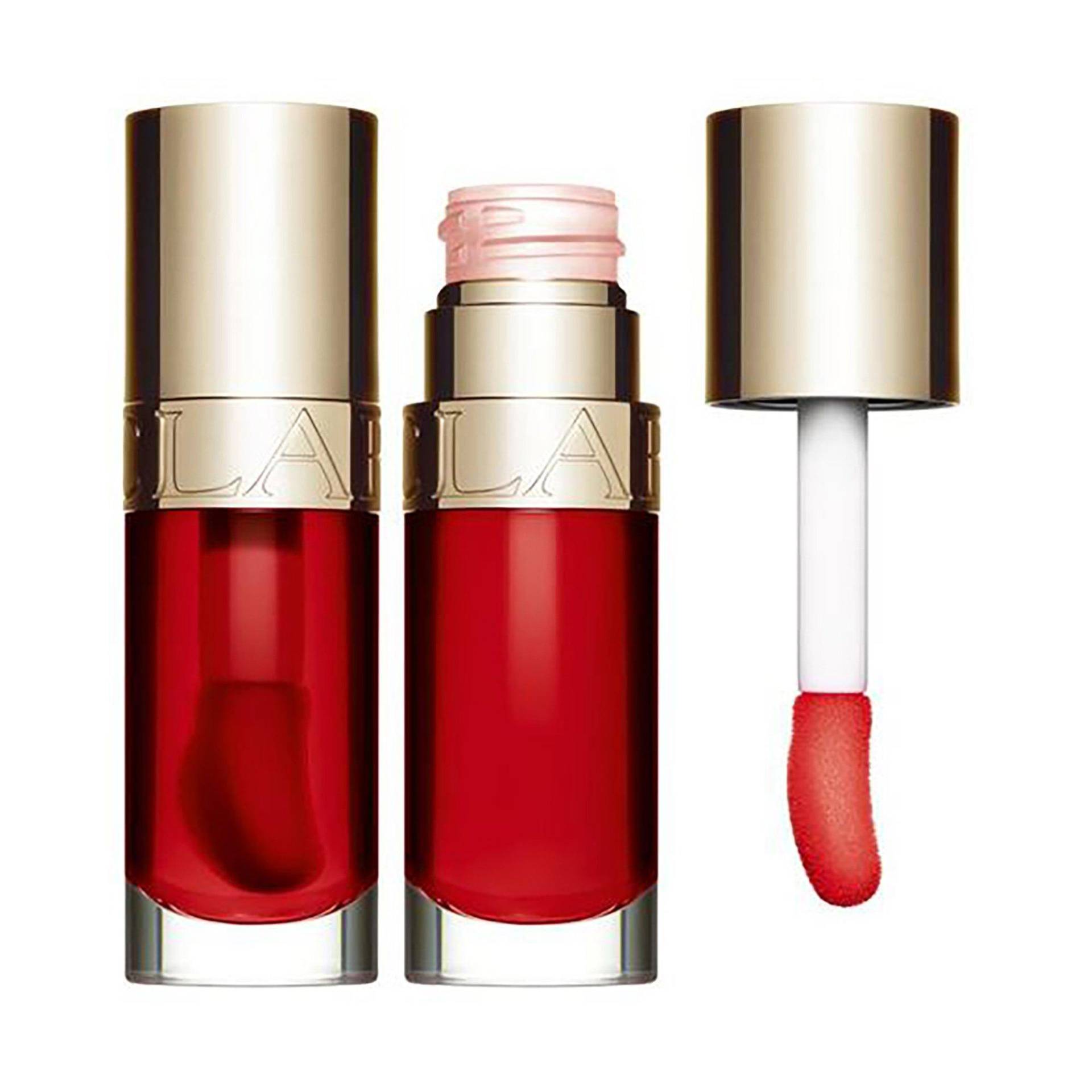 Lip Comfort Oil - Lippen Öl Damen Strawberry 7ml von CLARINS