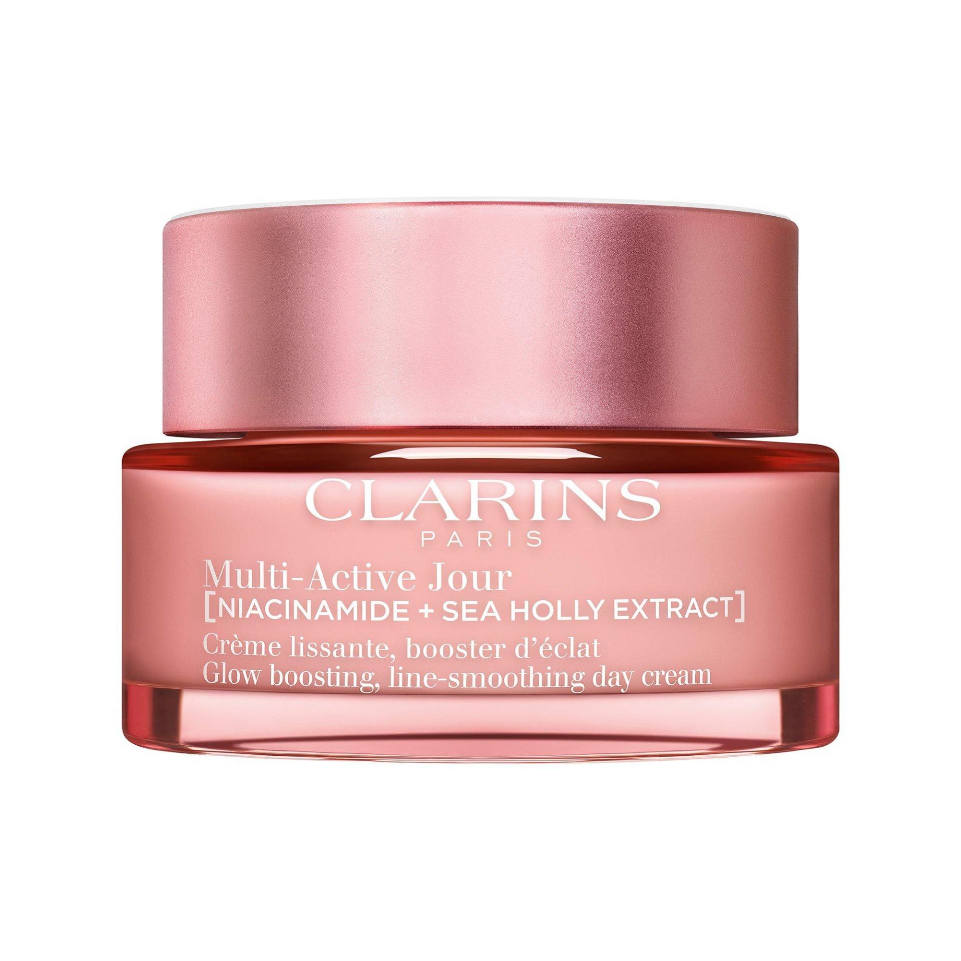 Multi-active Jour Peaux Sèches - Glättende Tagescreme Für Das Gesicht, Booster Für Mehr Ausstrahlung Für Trockene Haut Damen  50ml von CLARINS