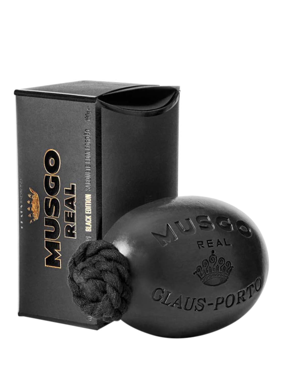 Claus Porto Musgo Real Black Edition Seife 190 g von CLAUS PORTO