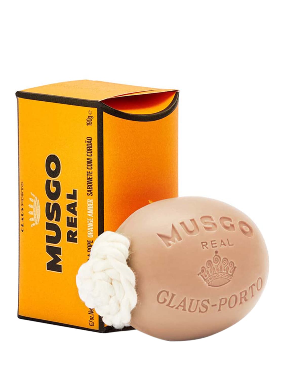 Claus Porto Musgo Real Orange Amber Seife 190 g von CLAUS PORTO