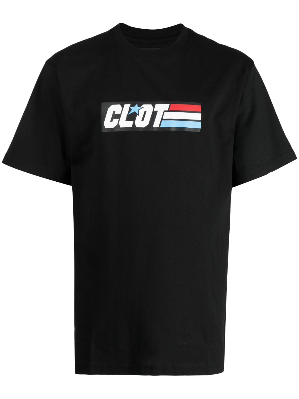 CLOT logo-print cotton T-shirt - Black von CLOT
