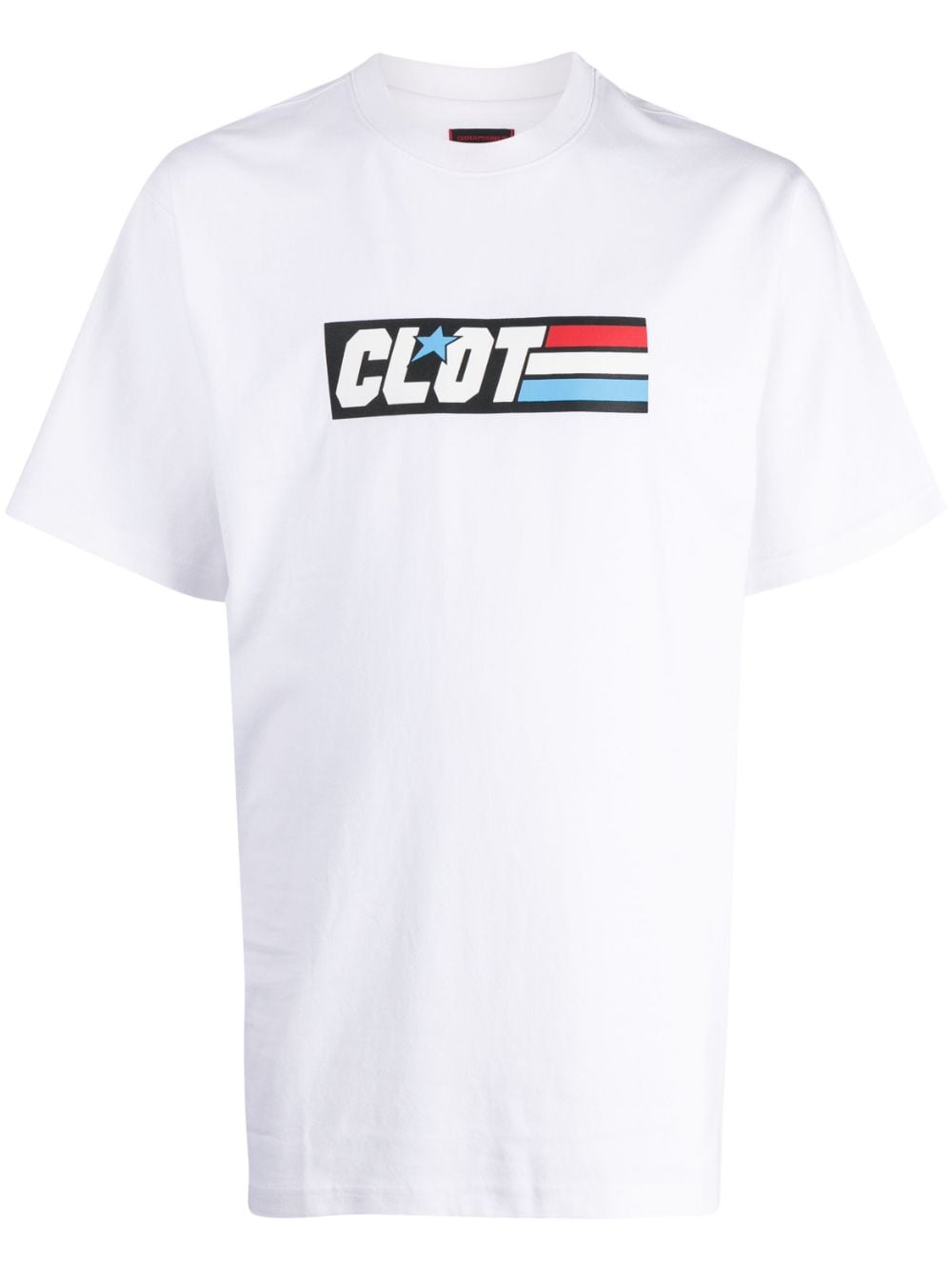 CLOT logo-print cotton T-shirt - White von CLOT
