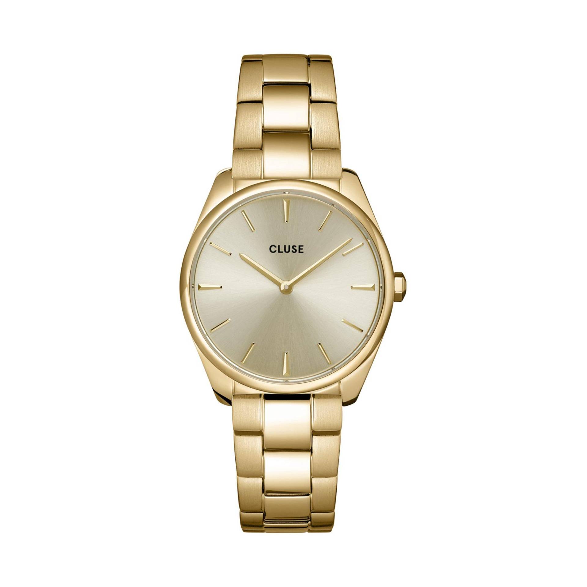 Analoguhr Damen Gold 31mm von CLUSE