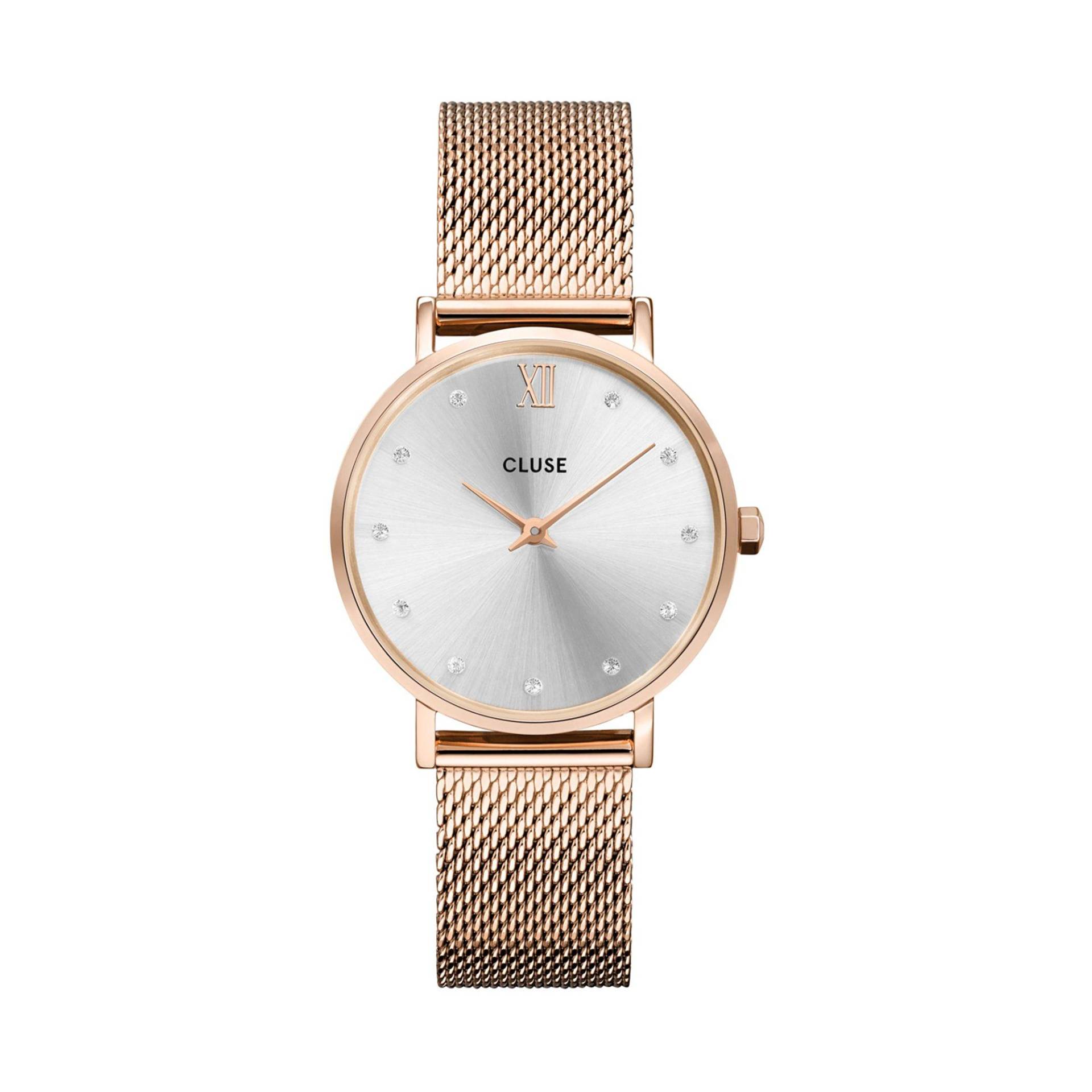 Analoguhr Damen Roségold 33mm