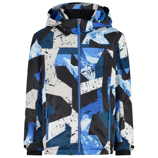 CMP - Boy's Jacket Snaps Hood Twill - Skijacke Gr 104;110;116;128;98 blau von CMP