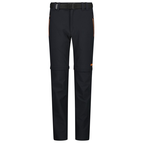 CMP - Boy's Zip Off Pant with Belt - Zip-Off-Hose Gr 104;110;116;128;140;152;164;176;92;98 blau;schwarz von CMP