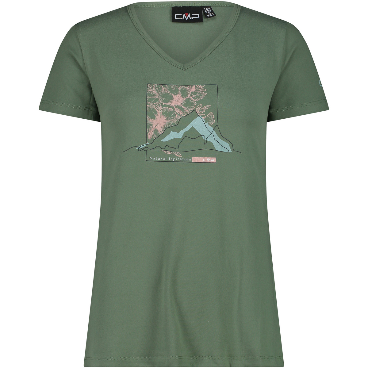 CMP Damen Print T-Shirt von CMP