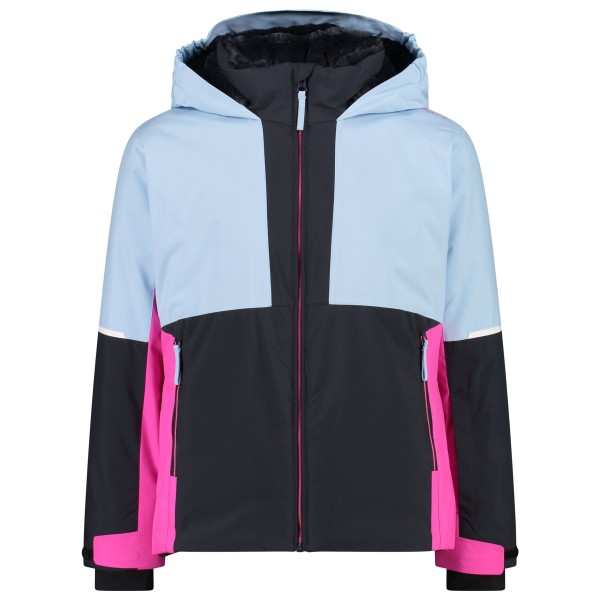 CMP - Girl's Jacket Fix Hood Twill - Skijacke Gr 98 blau von CMP