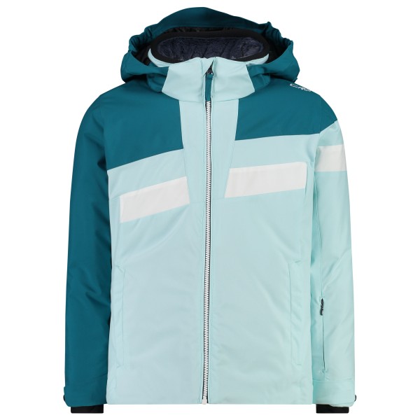 CMP - Girl's Jacket Snaps Hood - Skijacke Gr 104 grau von CMP