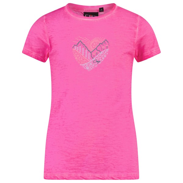 CMP - Girl's Slub Jersey T-Shirt - T-Shirt Gr 164 rosa CMP - Girl's Slub Jersey T-Shirt - T-Shirt Gr 164 rosa von CMP