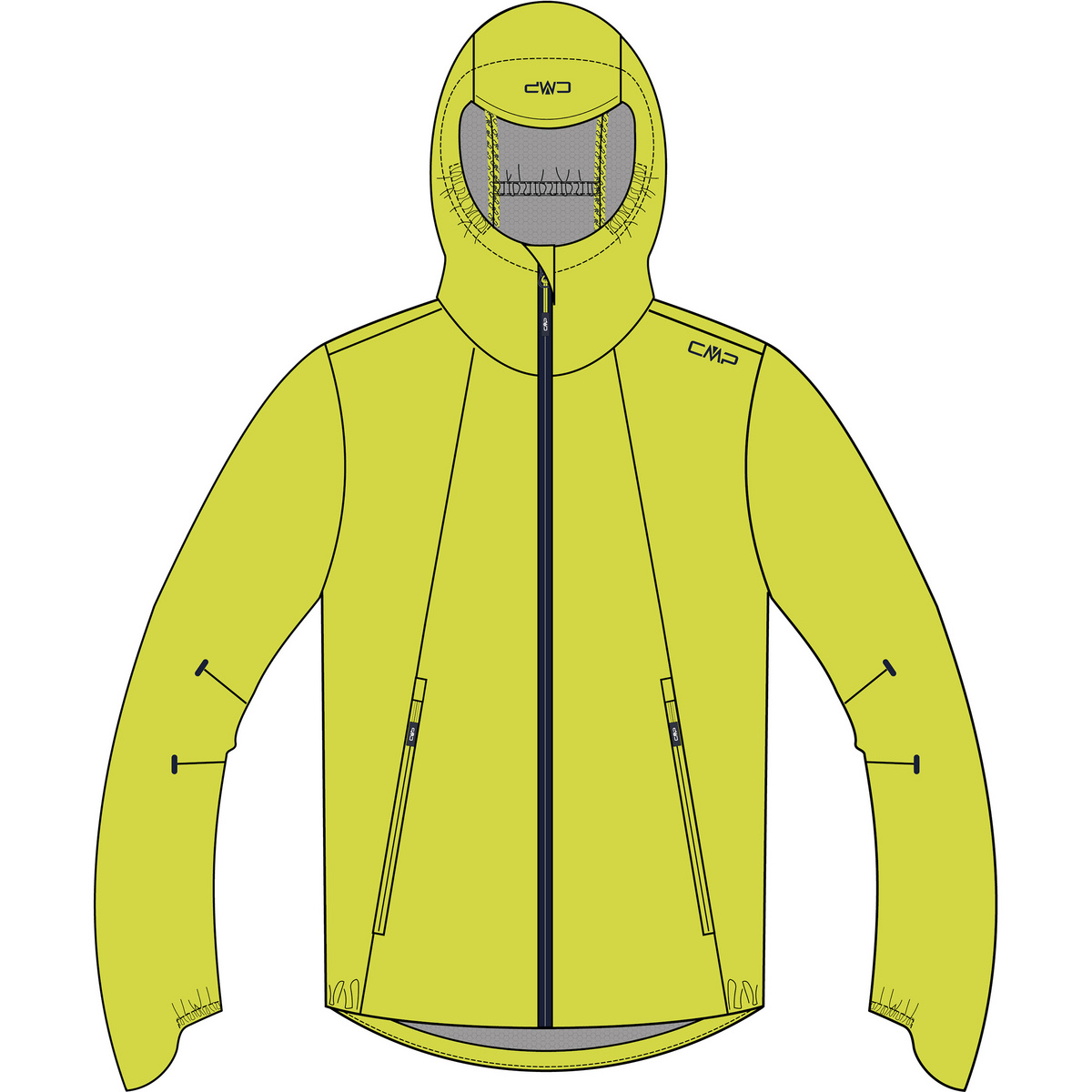 CMP Herren Hoodie Jacke von CMP