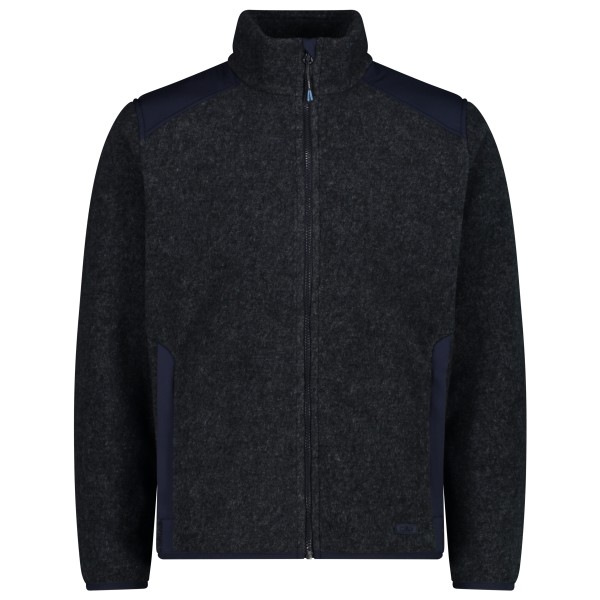 CMP - Jacket Wool Effect - Fleecejacke Gr 50 schwarz von CMP