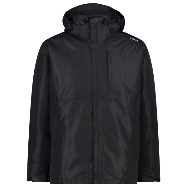 CMP - Jacket Zip Hood Detachable Inner Jacket Taslan - Doppeljacke Gr 52 schwarz von CMP
