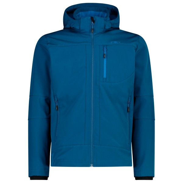 CMP - Jacket Zip Hood Softshell - Softshelljacke Gr 46 blau CMP - Jacket Zip Hood Softshell - Softshelljacke Gr 46 blau von CMP