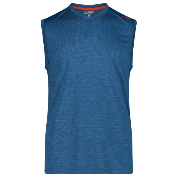 CMP - Jacquard T-Shirt Sleeveless - Tank Top Gr 46 blau von CMP