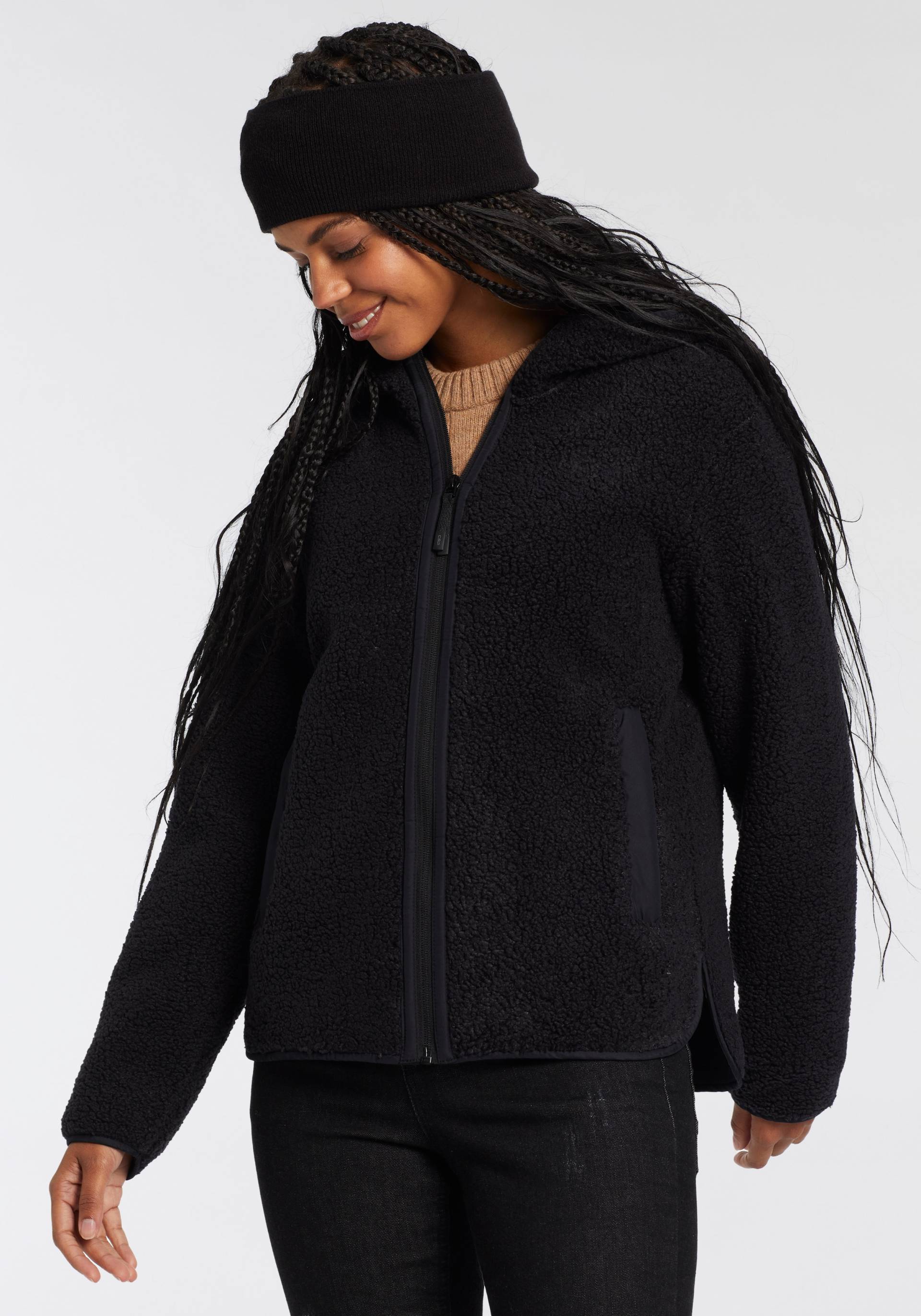 CMP Kapuzenfleecejacke »Teddyjacke«, mit Kapuze, sportlich CMP Kapuzenfleecejacke »Teddyjacke«, mit Kapuze, sportlich von CMP